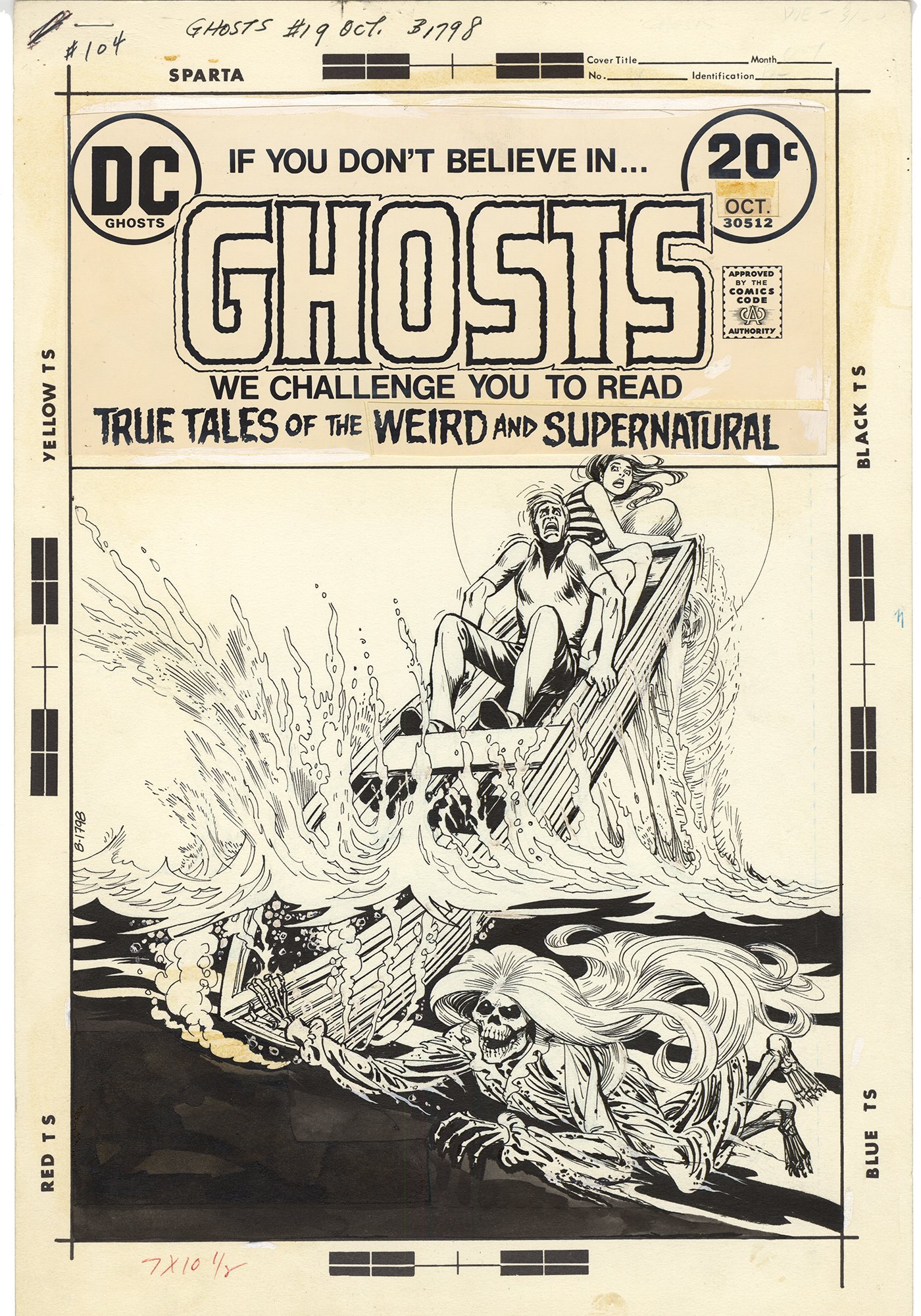 Ghosts #19 Cover