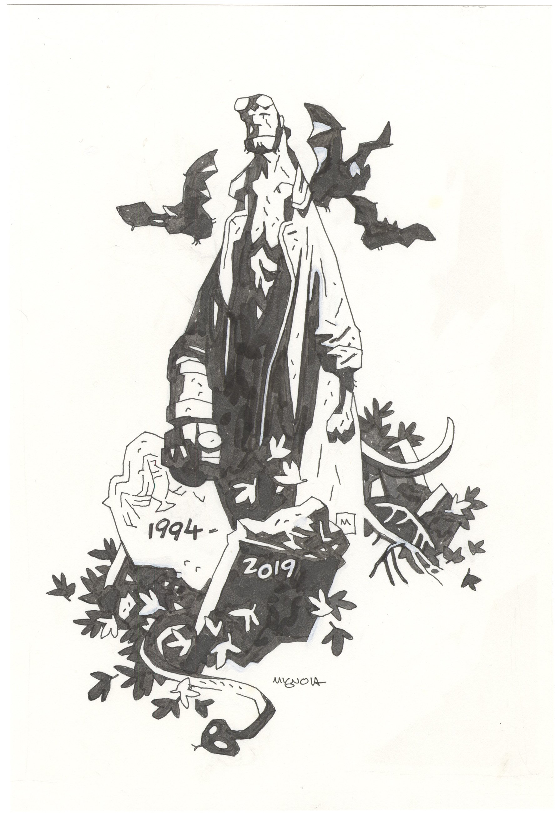 Original Comic Art By Mike Mignola Nostalgic Investments