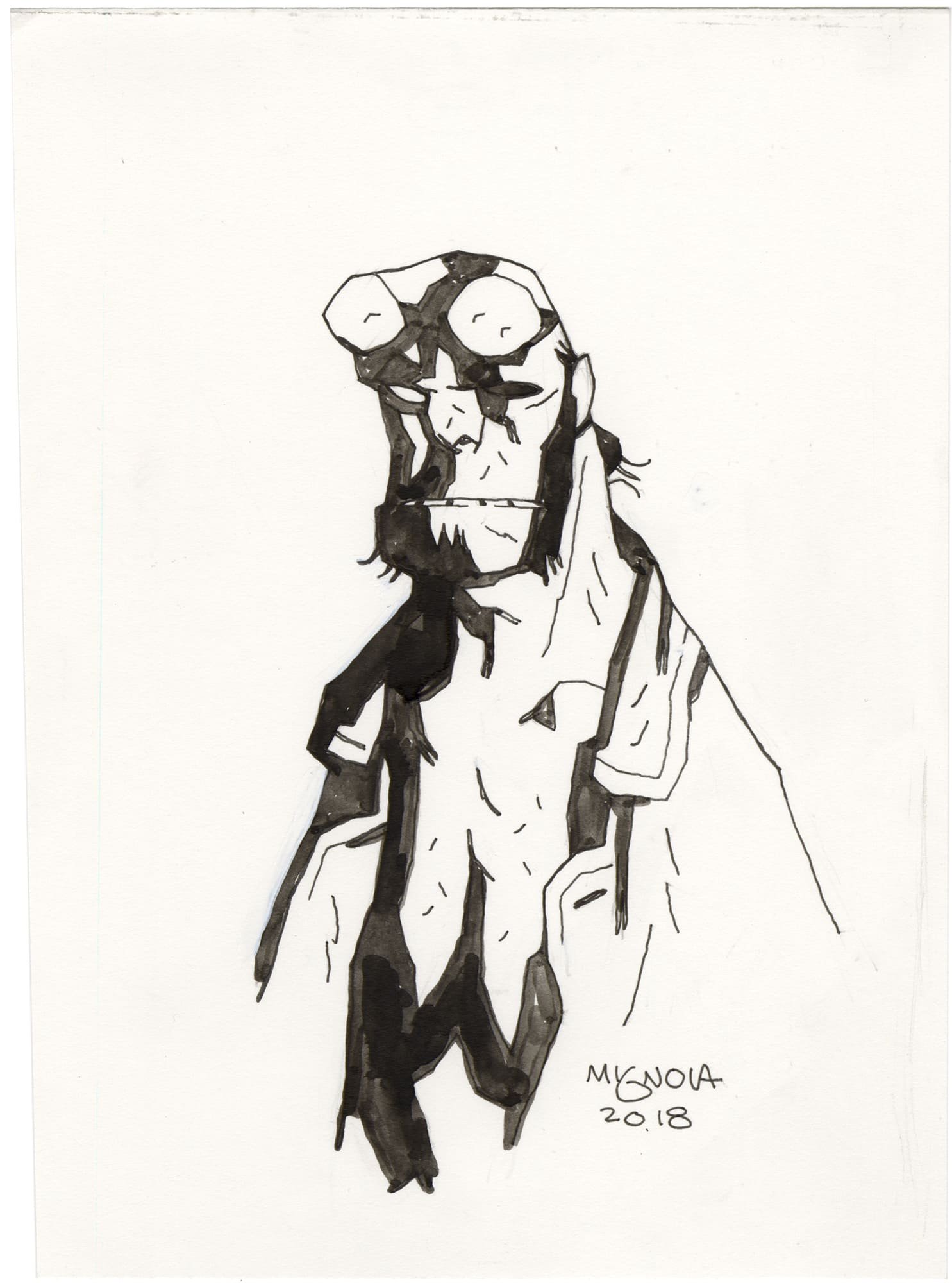 Original Comic Art By Mike Mignola Nostalgic Investments