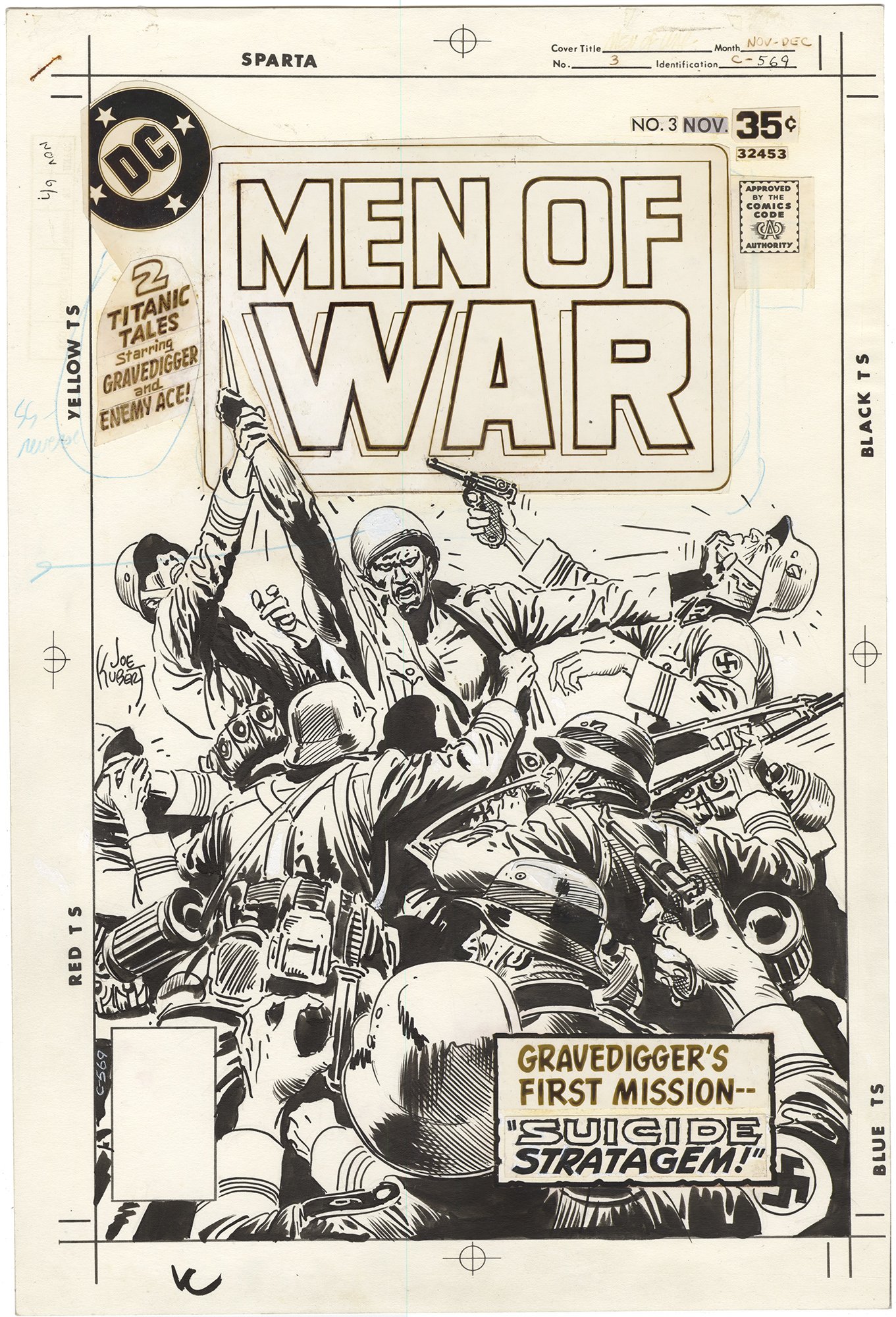 Men of War #3 Cover