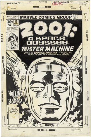 2001: A Space Odyssey #10 Cover (Signed)