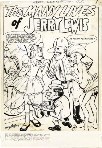 Adventures of Jerry Lewis #104 p1