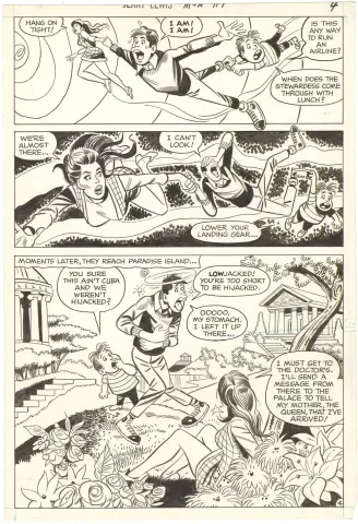 Adventures of Jerry Lewis #117 p4 (Wonder Woman)