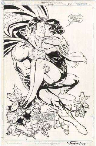 Adventures of Superman #575 p22 (Pin-Up) 