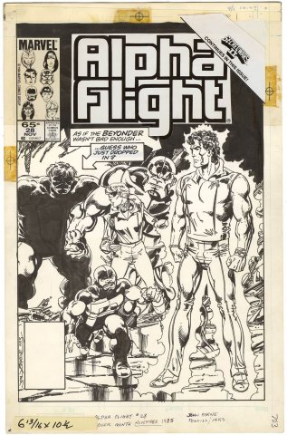 Alpha Flight #28 Cover
