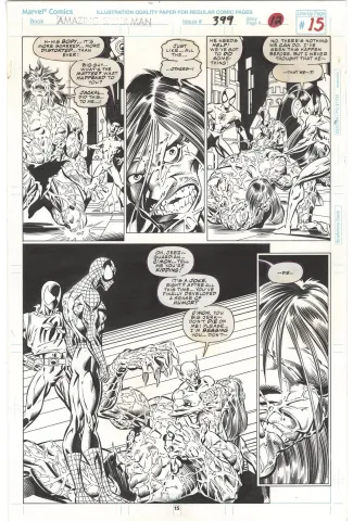 Amazing Spider-Man #399 p15 (Scarlet Spider!)