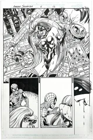 Amazing Spider-Man #6 p12 (½ Splash)(Spider-Woman)