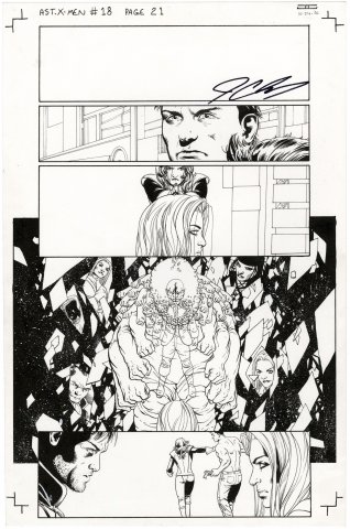 Astonishing X-Men #18 p21 (Signed)