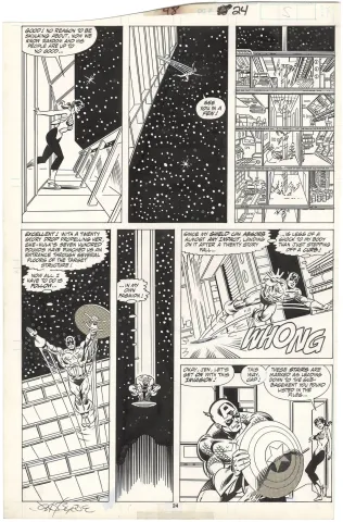 Avengers West Coast #48 p24 (Signed)