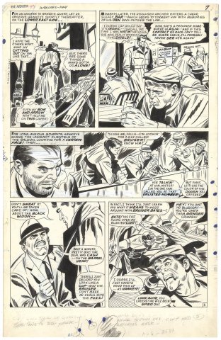 Avengers #43 p5 (Large Art)(Hawkeye)