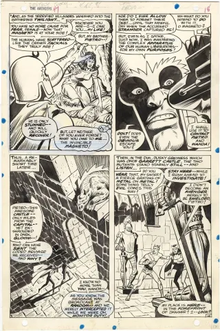 Avengers #47 p14 (Magneto)