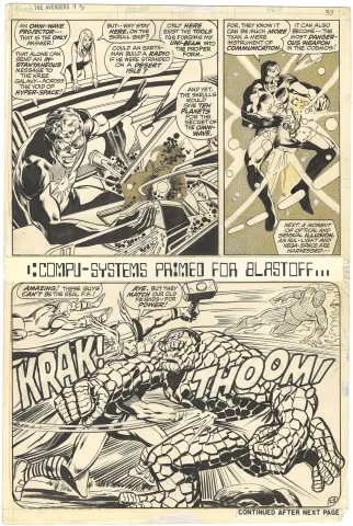 Avengers #93 p28 (½ splash)