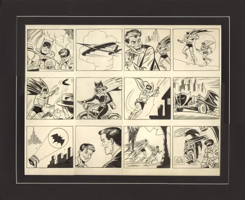 Batman Annual #2 p40+41 (Calendar- Signed)