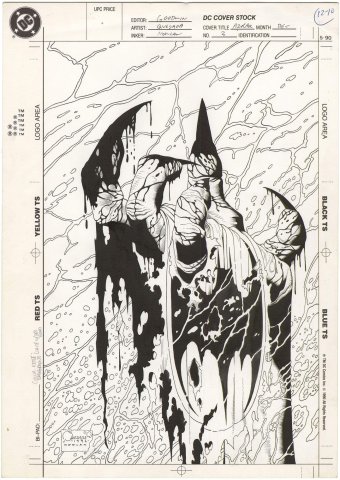 Batman: Sword of Azrael #3 Cover (Signed)
