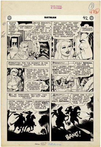 Batman #32 p7 (Large Art)(Rare)