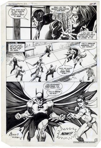 Batman #370 p17 (Signed)