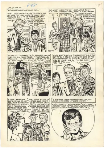 Black Cat #27 p10 (Large Art)