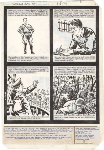 Blackhawk #251 p1 (Hitler)