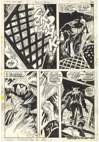 Captain America #125 p18 (Mandarin - Signed)