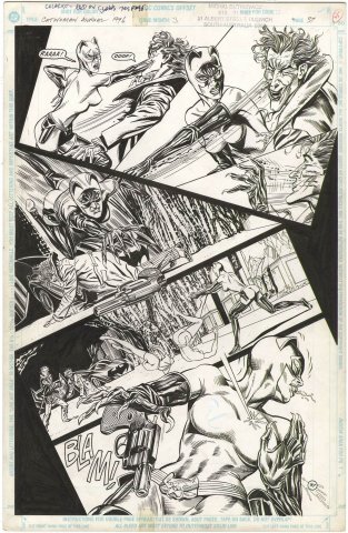 Catwoman Annual #3 p37 (Joker Battle)