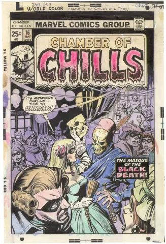 Chamber of Chills #16 Cover