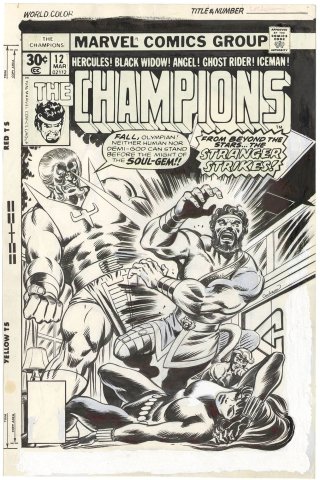 Champions #12 Cover