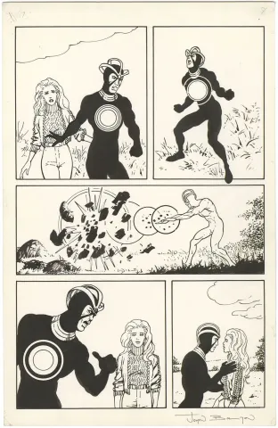 Classic X-Men #33 p8 (Signed)