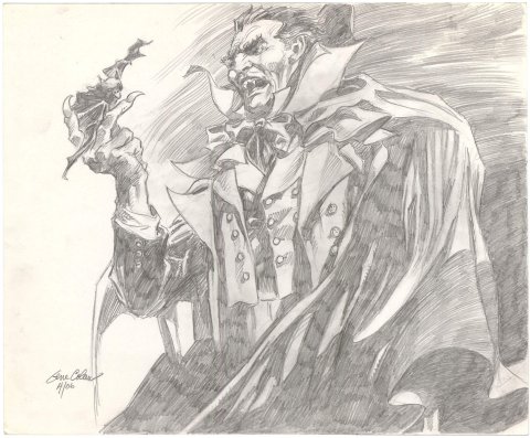 Colan Dracula Illustration (Large Art)