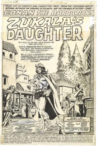 Conan the Barbarian #5 p1 (Splash)