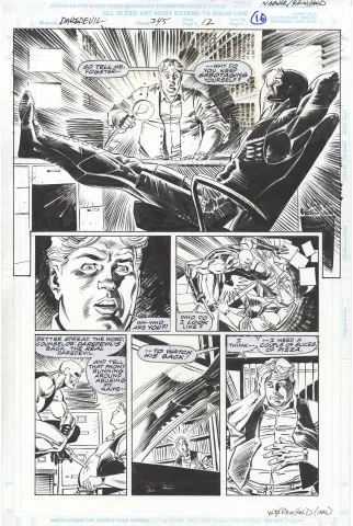 Daredevil #345 p12 (Original costume)