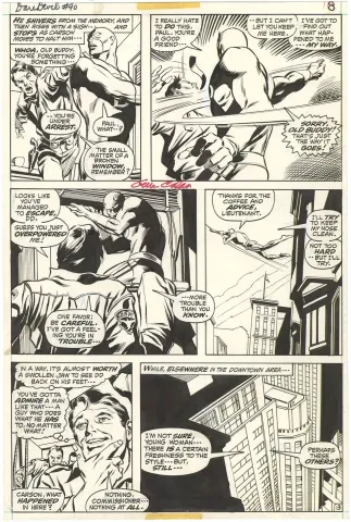 Daredevil #90 p13 (Signed)