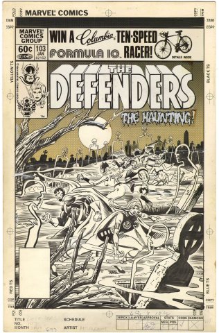 Defenders #103 Cover