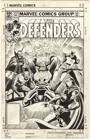 Defenders #117 Cover