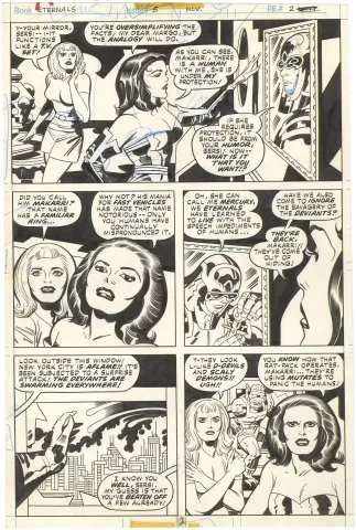 Eternals #5 p2 (First Appearance Makkari)