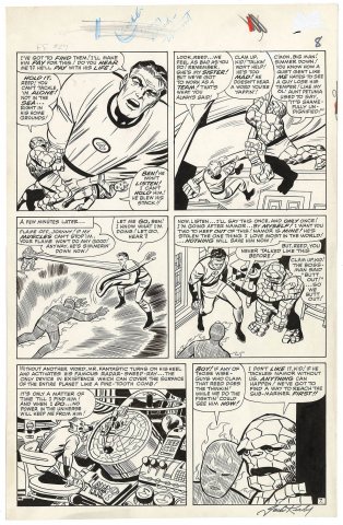 Fantastic Four #27 p7 (Large Art)(Signed)