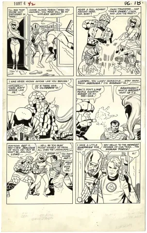 Fantastic Four #42 p14 (Large Art)