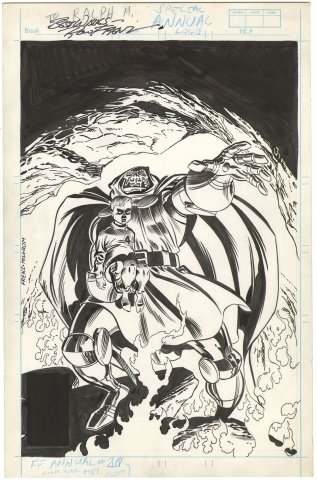 Fantastic Four Annual #20 Cover (Signed)