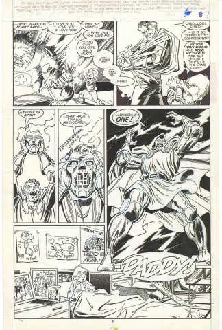 Fantastic Four vs. X-Men #1 p5 (½ Splash) (Doctor Doom)