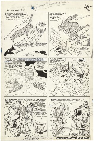 Fantastic Four #38 p13 (Signed, Large Art)