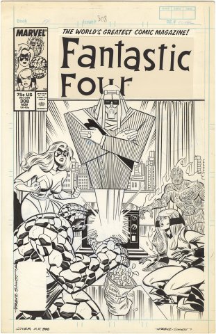 Fantastic Four #308 Cover