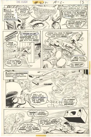 Flash #217 p11 (Flash vs Flash)