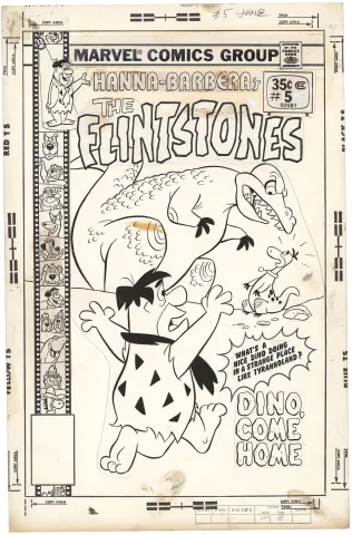 Flintstones #5 Cover