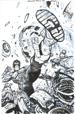 Future State: Robin Eternal Cover #2 Variant Cover (Signed)