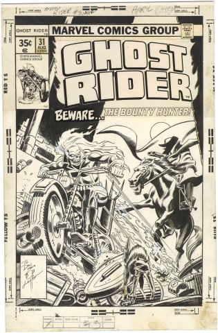 Ghost Rider #31 Cover (Signed)