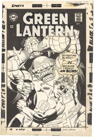 Green Lantern #56 Cover (Large Art)