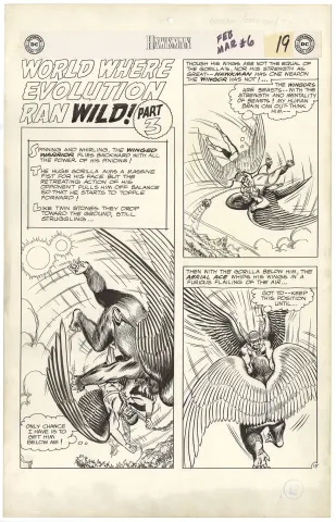 Hawkman #6 p15 (½ Splash)