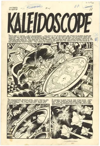 Incredible Science Fiction #33 p1 (Splash)