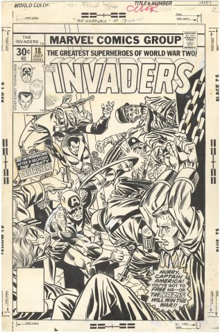 Invaders #18 Cover