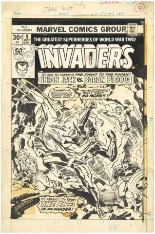 Invaders #9 Cover