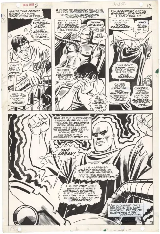 Iron Man #3 p13 (½ Splash)
